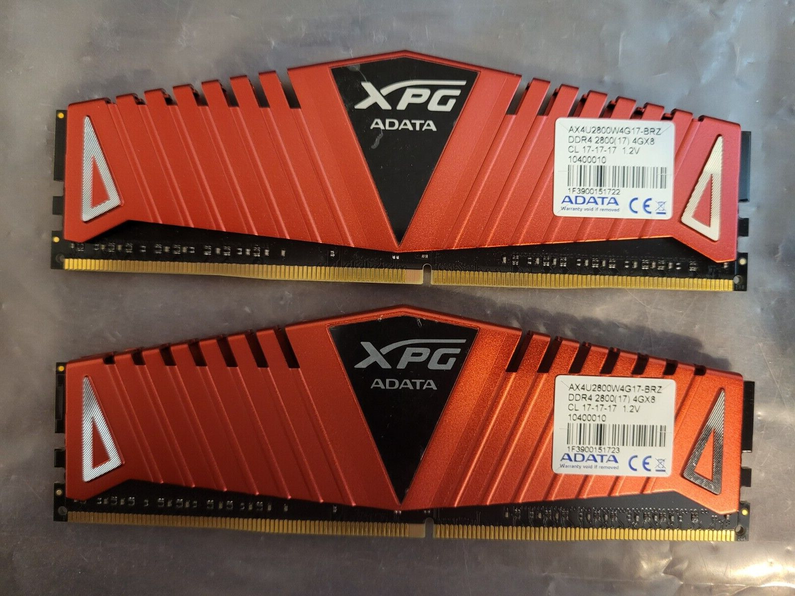 Adata XPG 8GB (2x4GB) DDR4-2800MHz PC4-22400 Desktop Memory Ram Set
