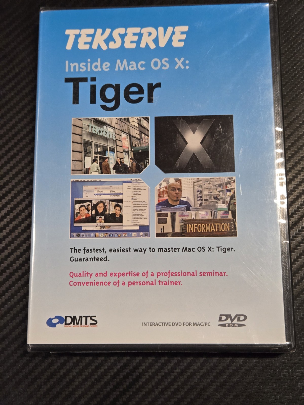 Tekserve Inside Mac OS X Tiger Training DVD Factory Sealed New