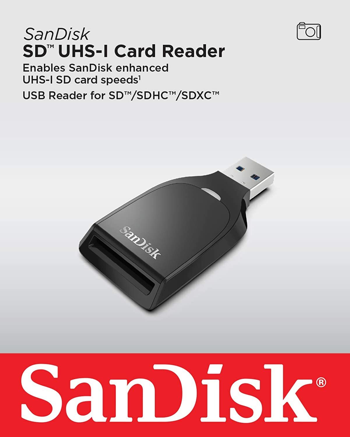 SanDisk SD UHS-I Card Reader - SDDR-C531-GNANN Bulk Pack