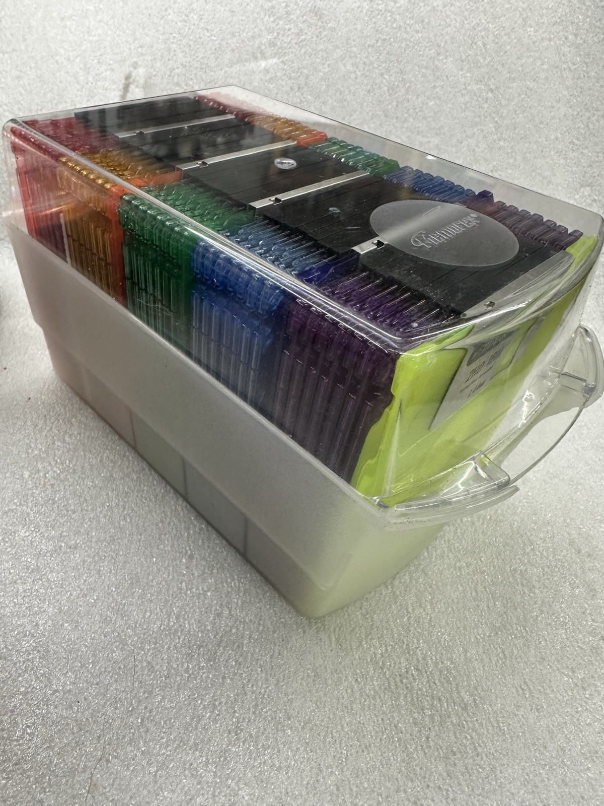 Imation Neon Diskettes 40 Pack IBM 2HD 1.44 MB 3.5" Floppy Disks with Case NEW