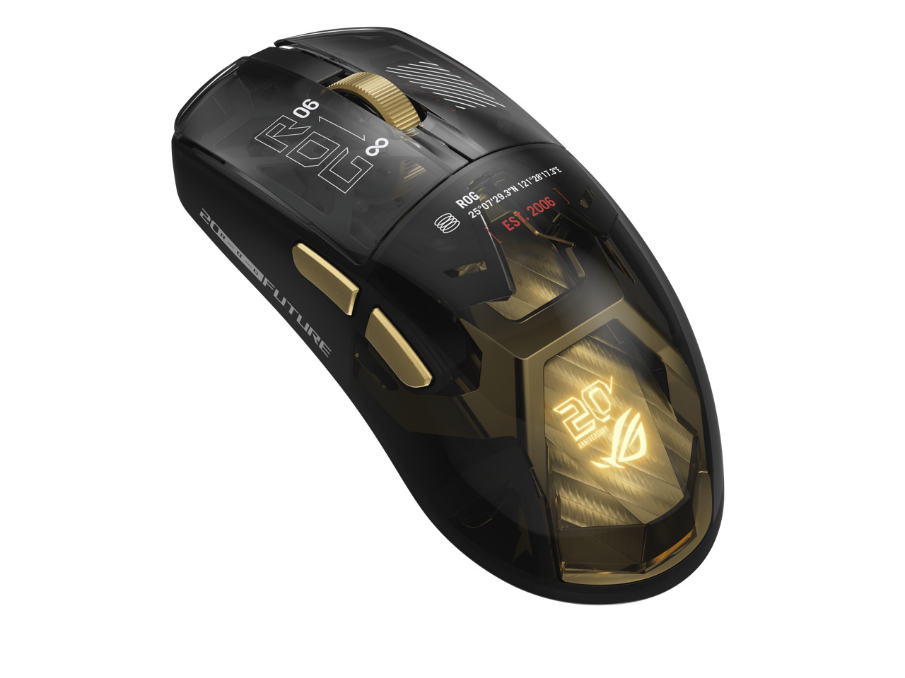 ASUS ROG 20th Edition Harpe II Extreme - Wireless Esports Gaming Mouse - 82g Lig