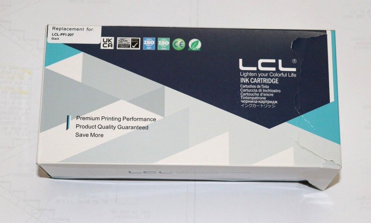 LCL PFI-207 Black ink cartridge
