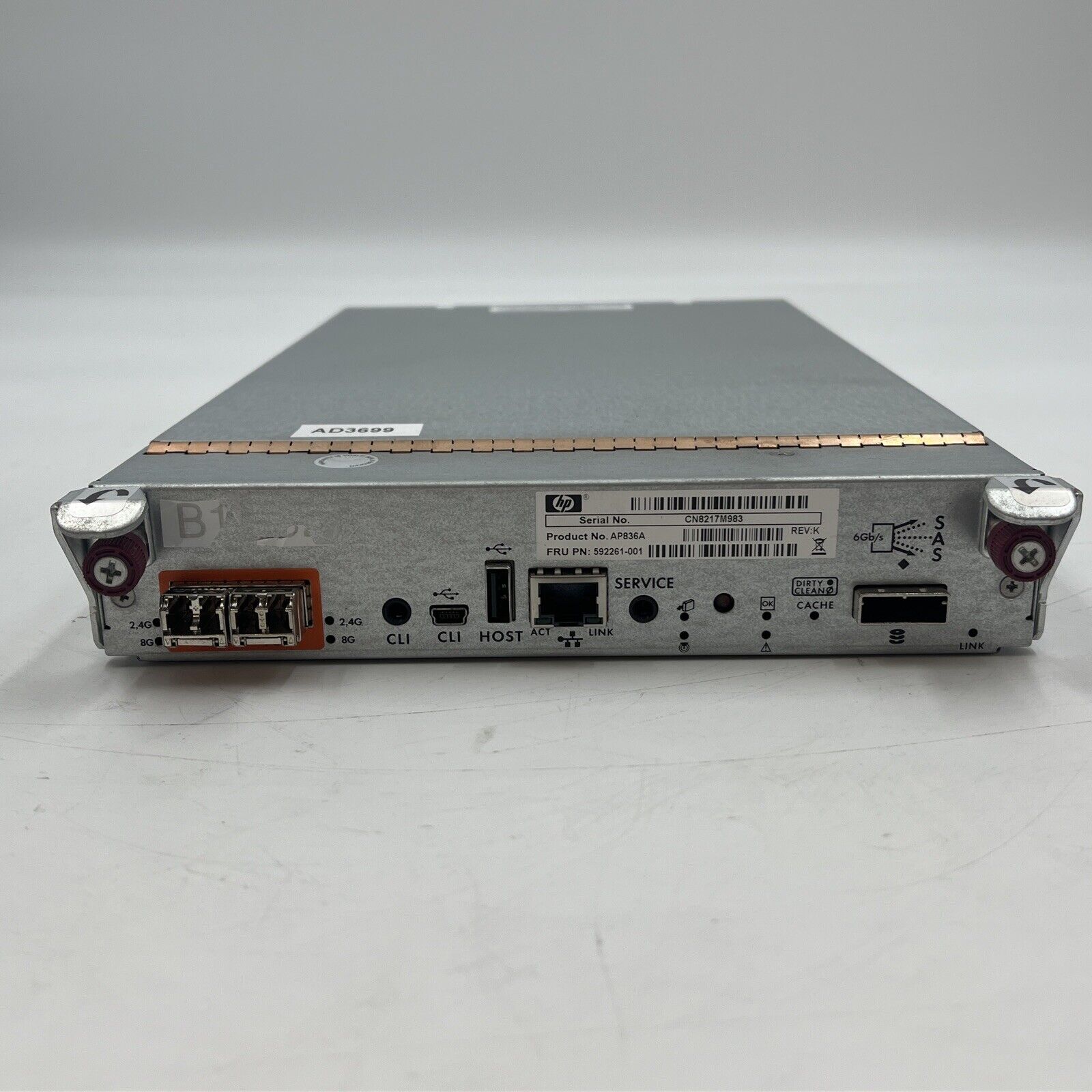 HP Storageworks AP836A MSA P2000 Fibre Channel Controller Module 592261-001 #4