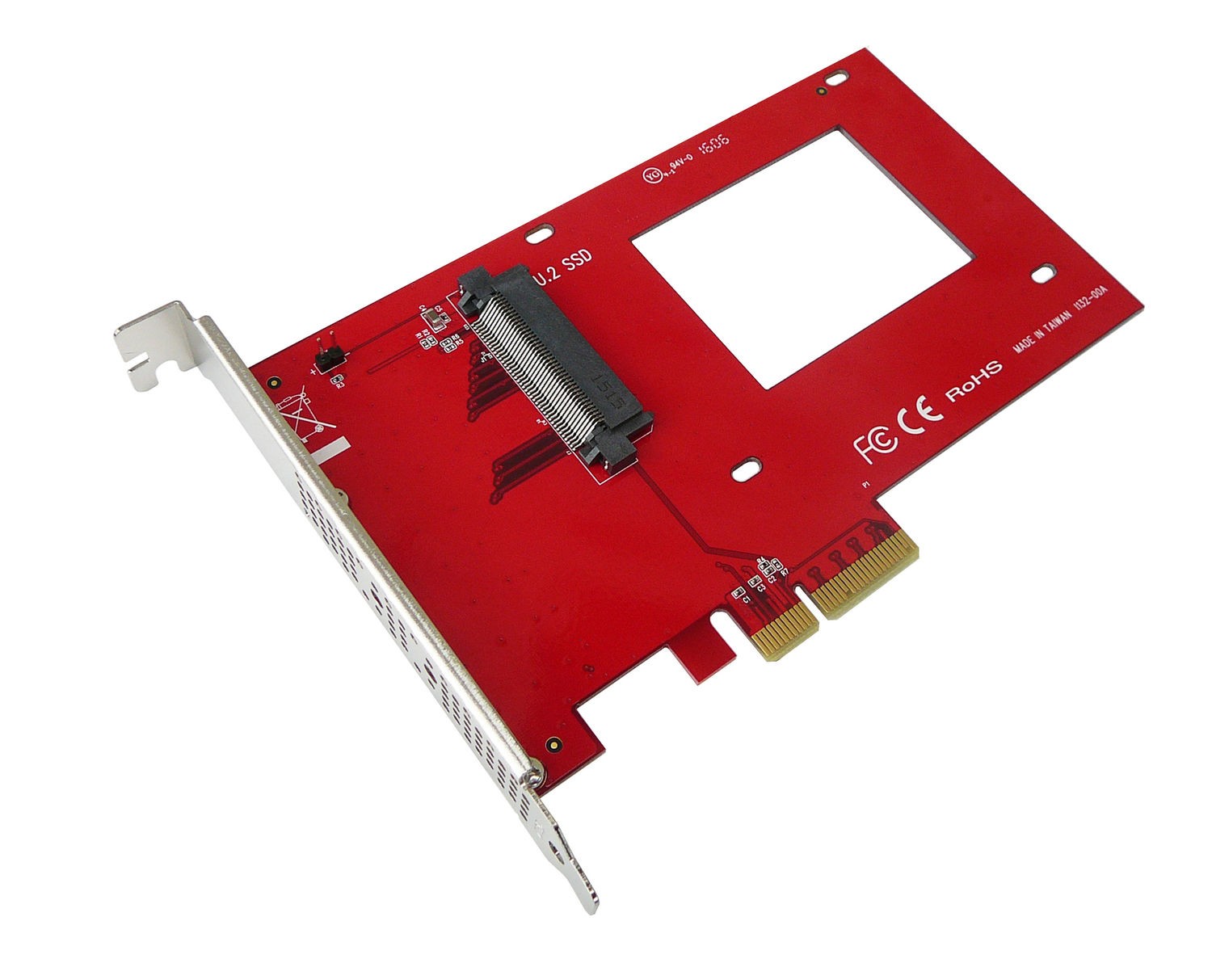 Pro Range - PCIe 3.0 4X Card - For PCIe NVMe U.2 SSD (68 Pins)