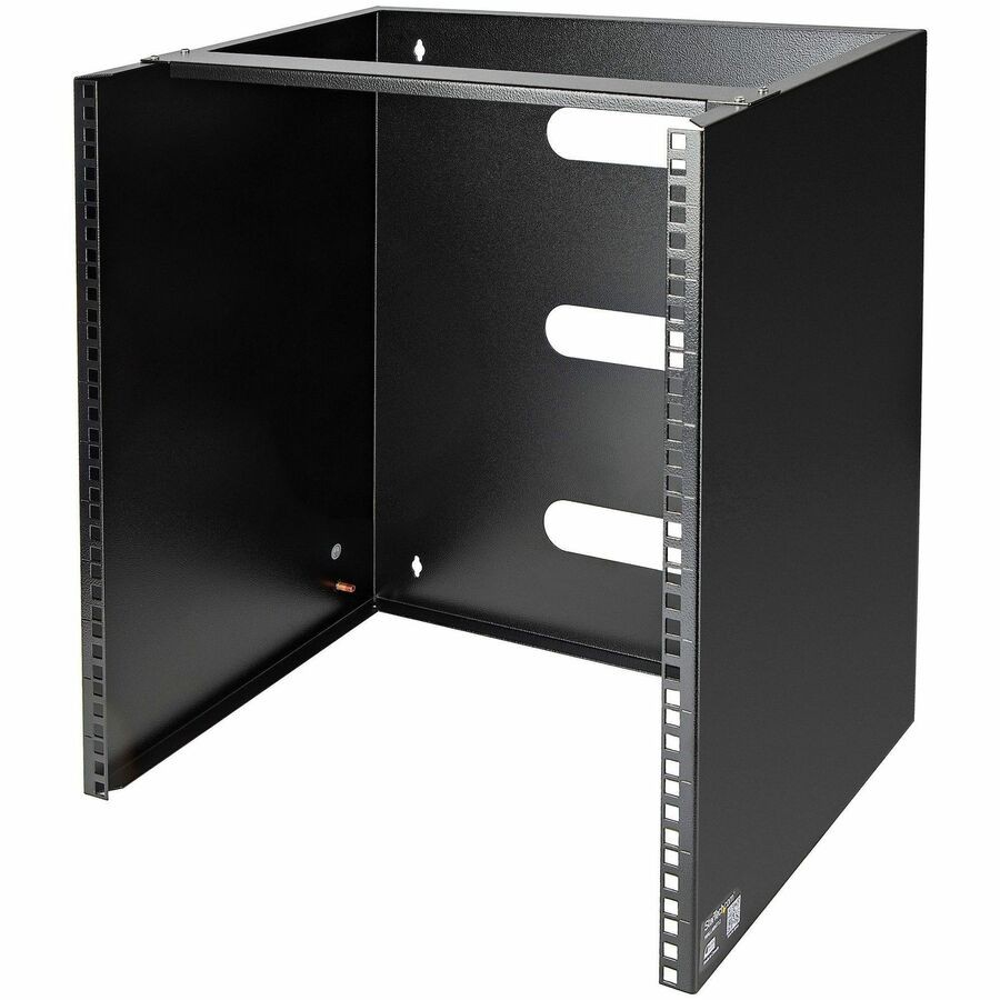 StarTech 12U Wall-Mount Bracket for Shallow Rack-Mount Equipment - Steel