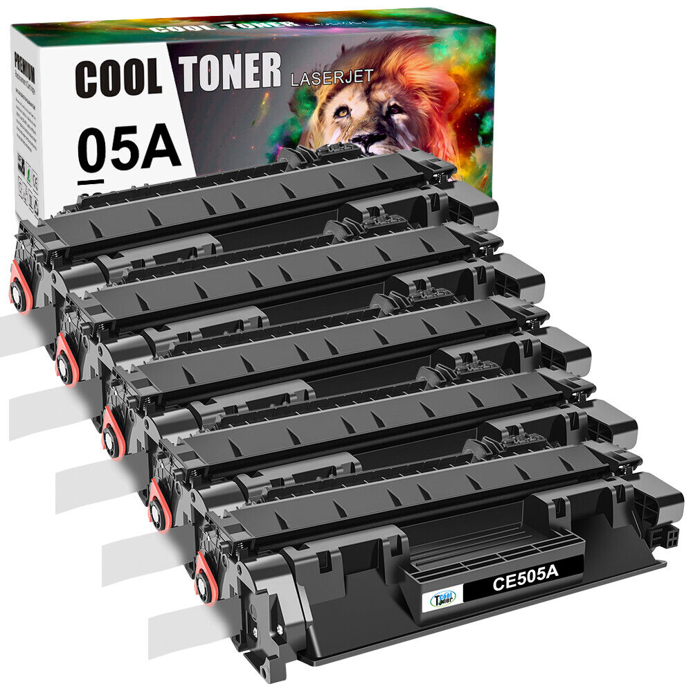 1-8PK CE505A 05A Toner Cartridge Compatible With HP LaserJet P2035 P2035N LOT