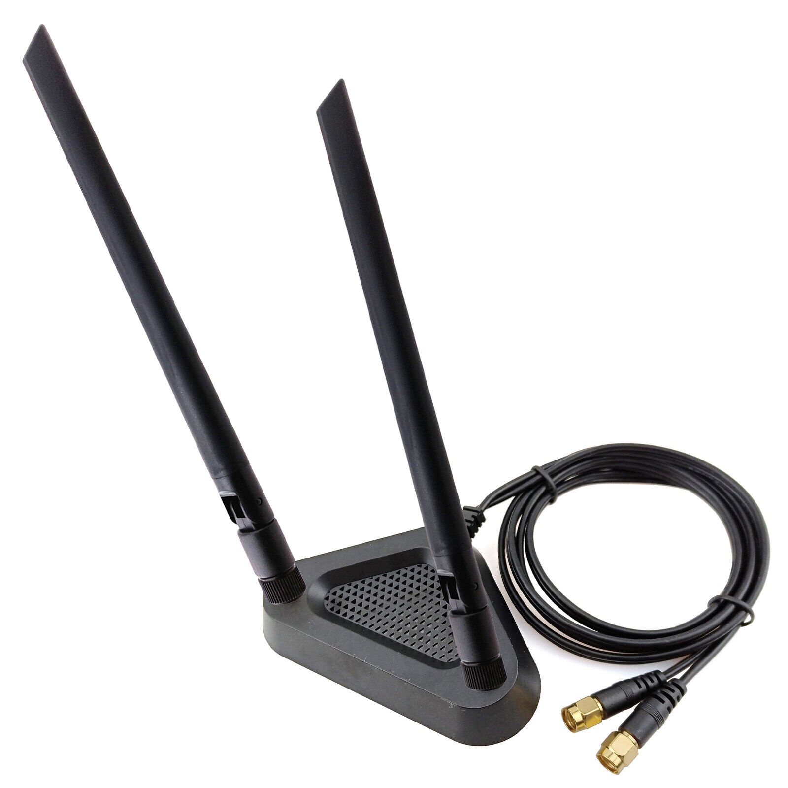Dual WiFi Antenna Magnetic Stand RP-SMA Cable Range Wireless Network Extender