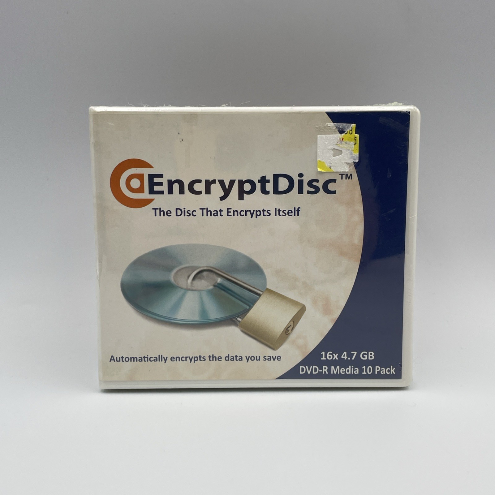 Rocky Mtn RAM ENCRYPTDISC DVD-R  256-bit AES Encryption 4.7GB 16X SPEED 10 PACK