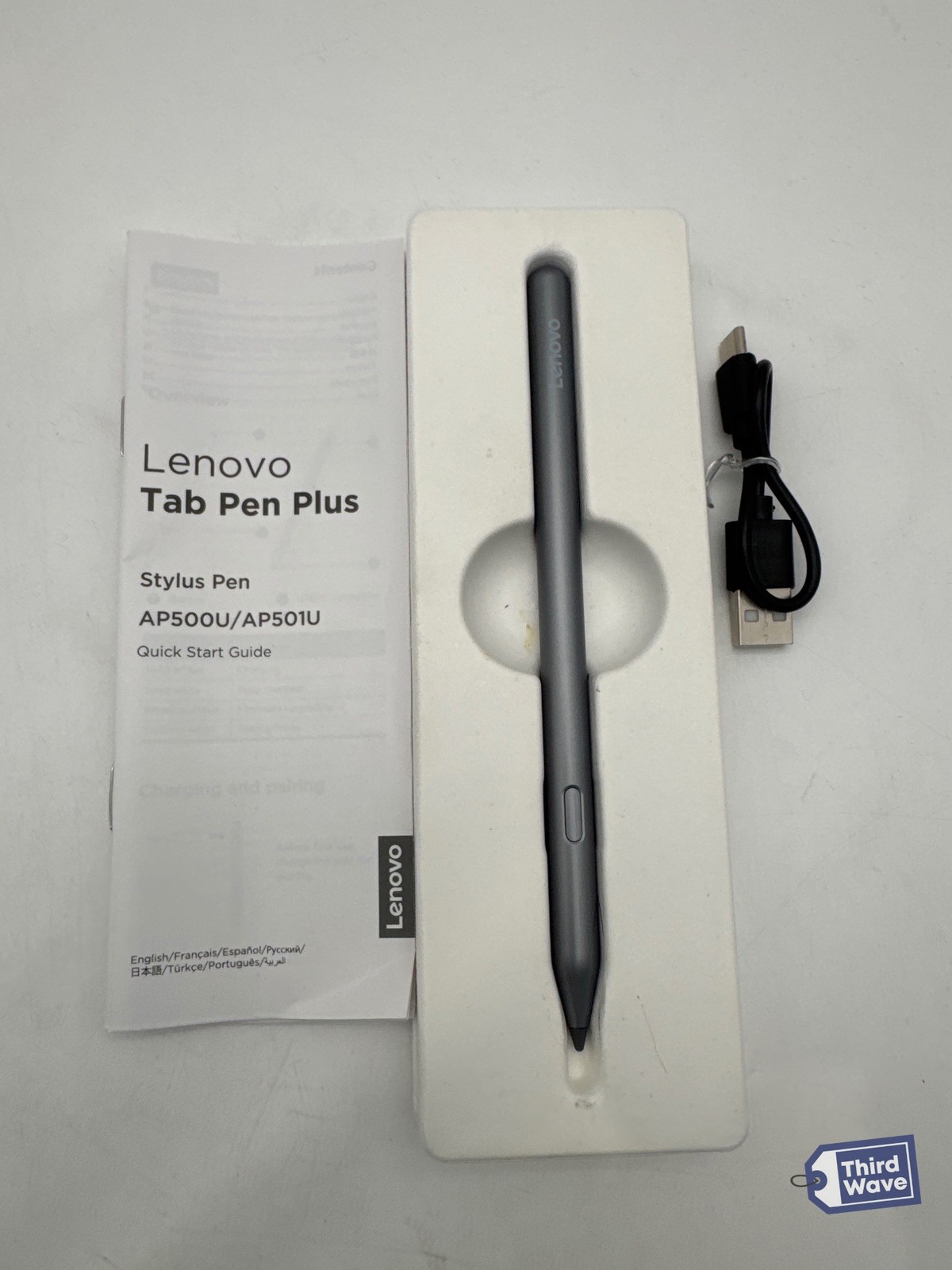 Lenovo Tab Pen Plus Stylus Bluetooth Gray ZG38C05194
