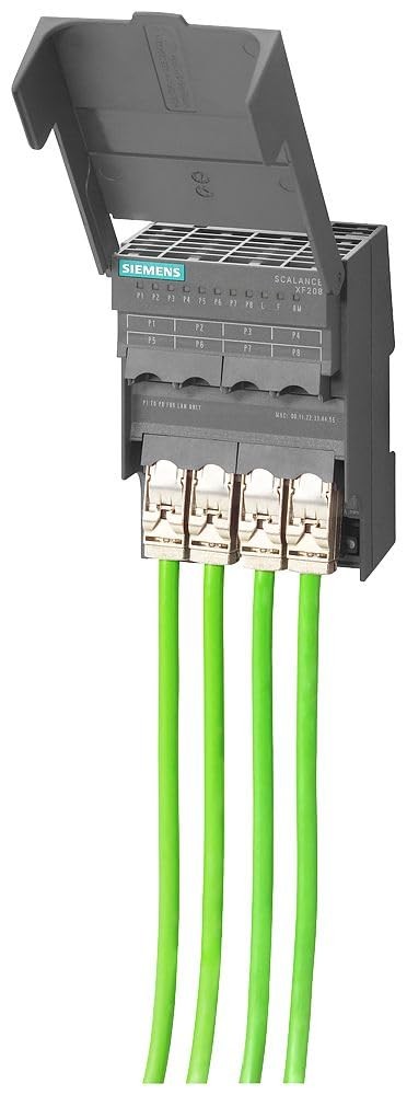 Siemens 6GK5208-0BA00-2AF2 Ethernet, 8 RJ45, 24V DC,  100 Mbit/s  DIN Rail Mount