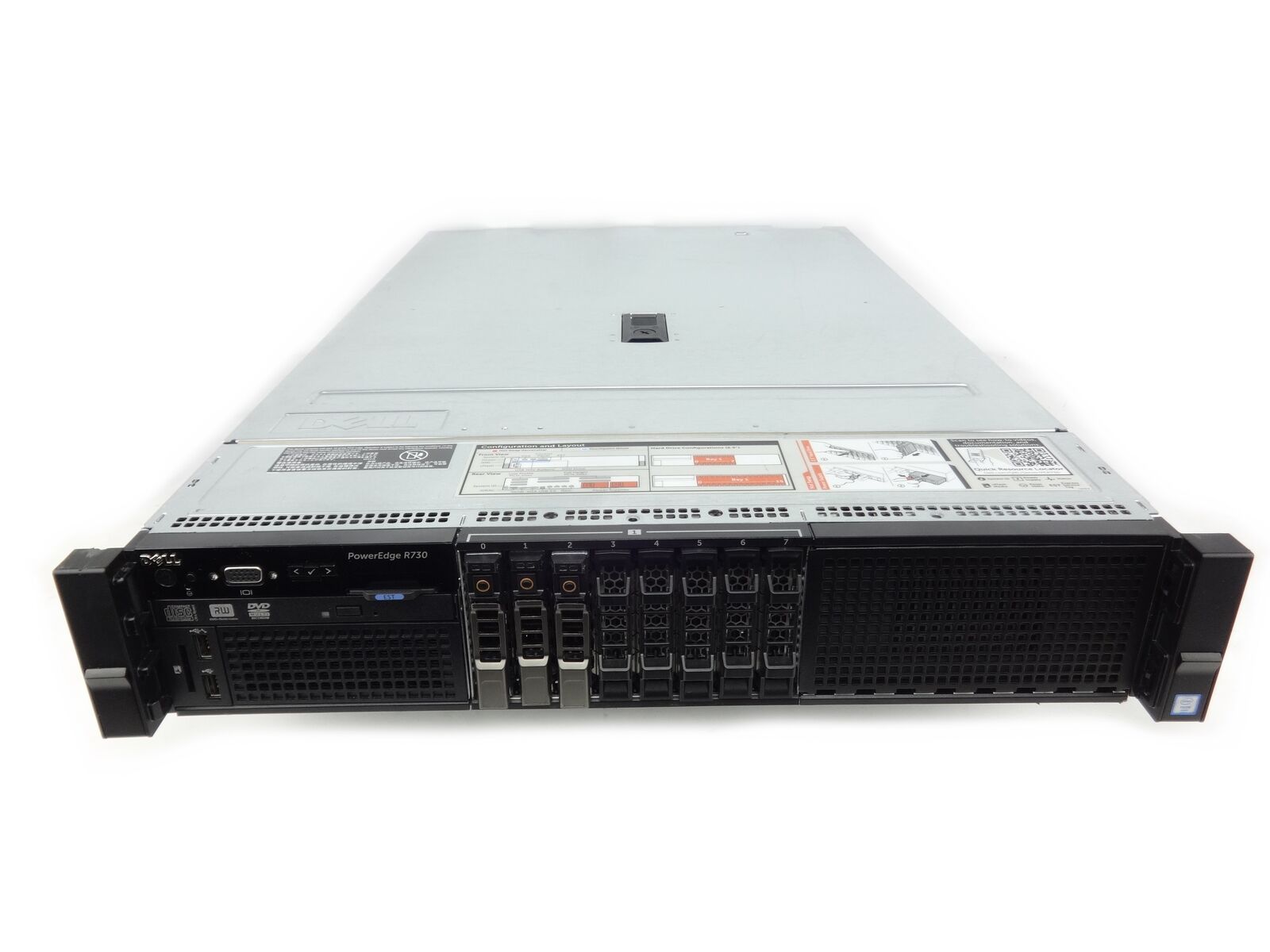 Dell Poweredge R730 Server w/H330 Select Processor, RAM, Hard Drives, Rail kit