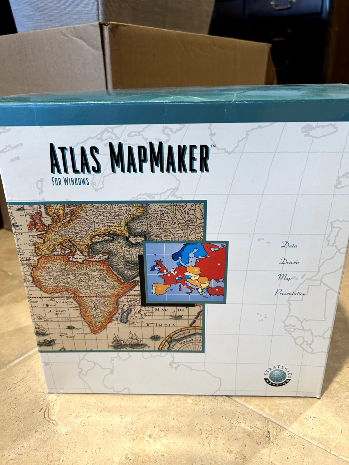 Atlas Maker for Windows Data Driven Map Presentation Auto Map by Strategic Map