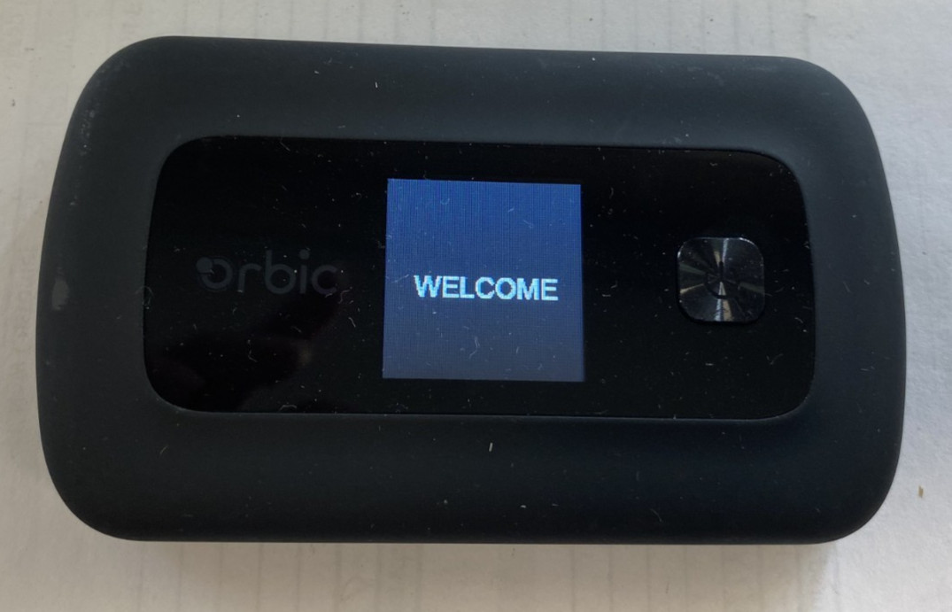 Orbic Speed RC400L - Black (Verizon) 4G LTE Mobile Wi-Fi Hotspot 0924-05T