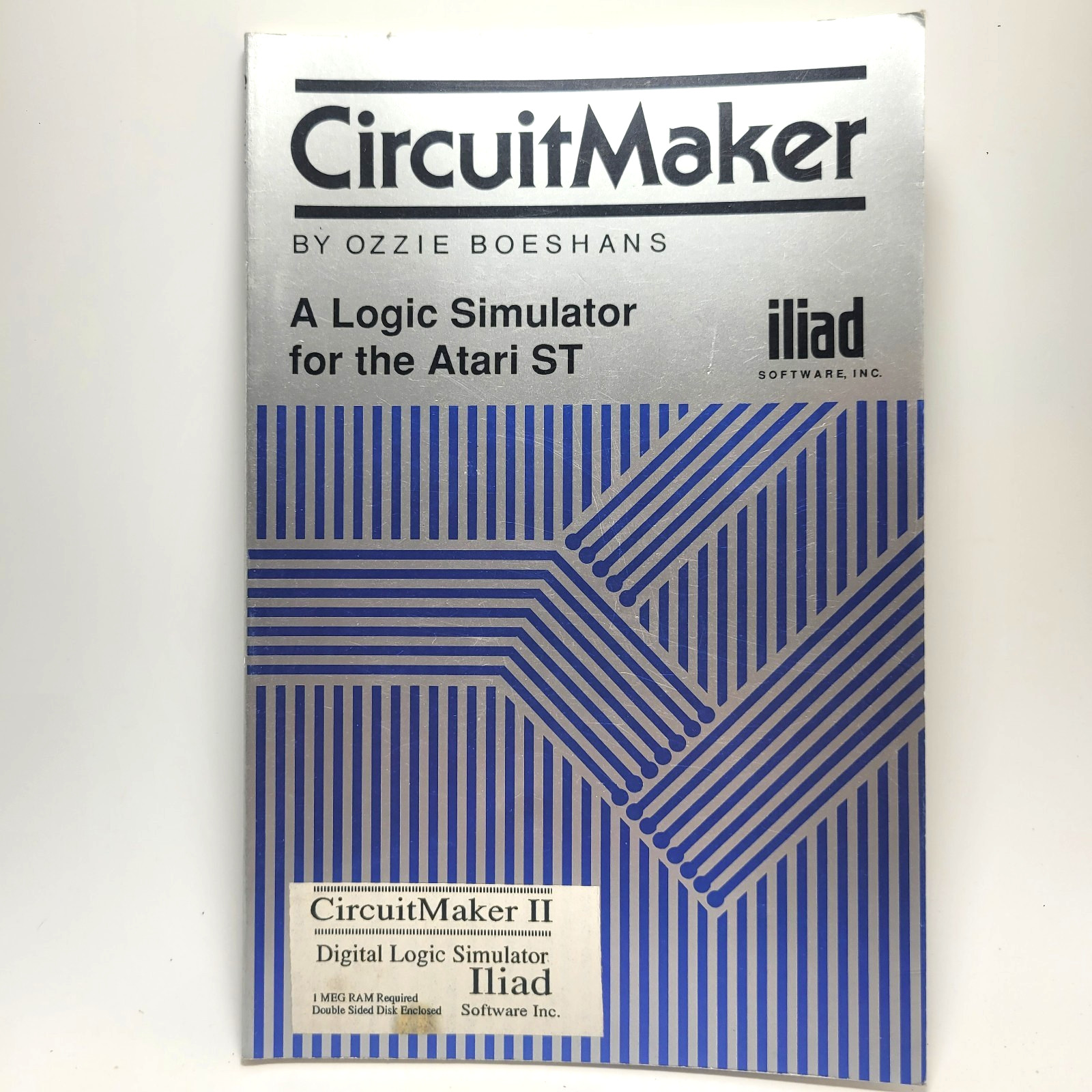 Circuit Maker II Instruction Manul for Atari ST Computers BOOK ONLY