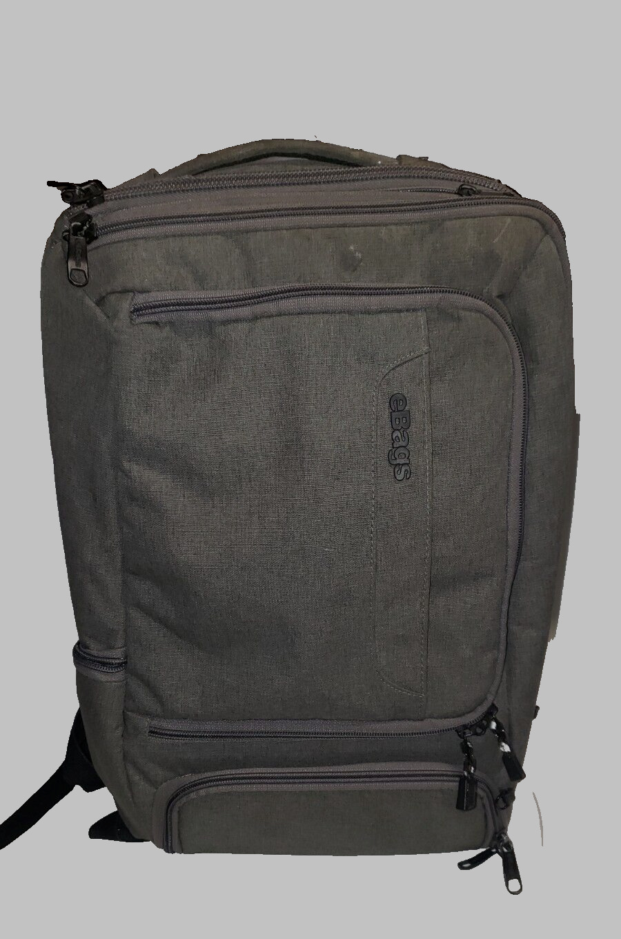 eBags EB2146-16 TLS Pro Slim Laptop Backpack Heathered Graphite