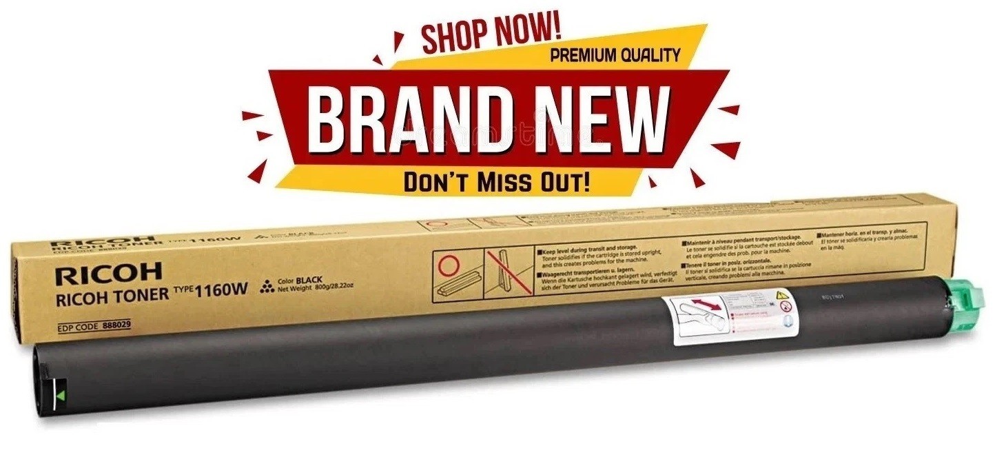 Genuine Ricoh 888029 Type 1160W Toner Cartridge for 240W 470W 480W MP W3600 W510