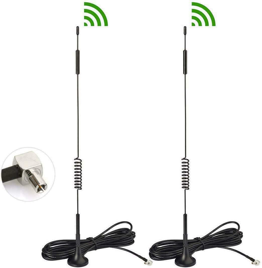 4G LTE 7dBi Magnetic Base External TS9 Antenna 3m 2 Pack Compatible Verizon AT&T