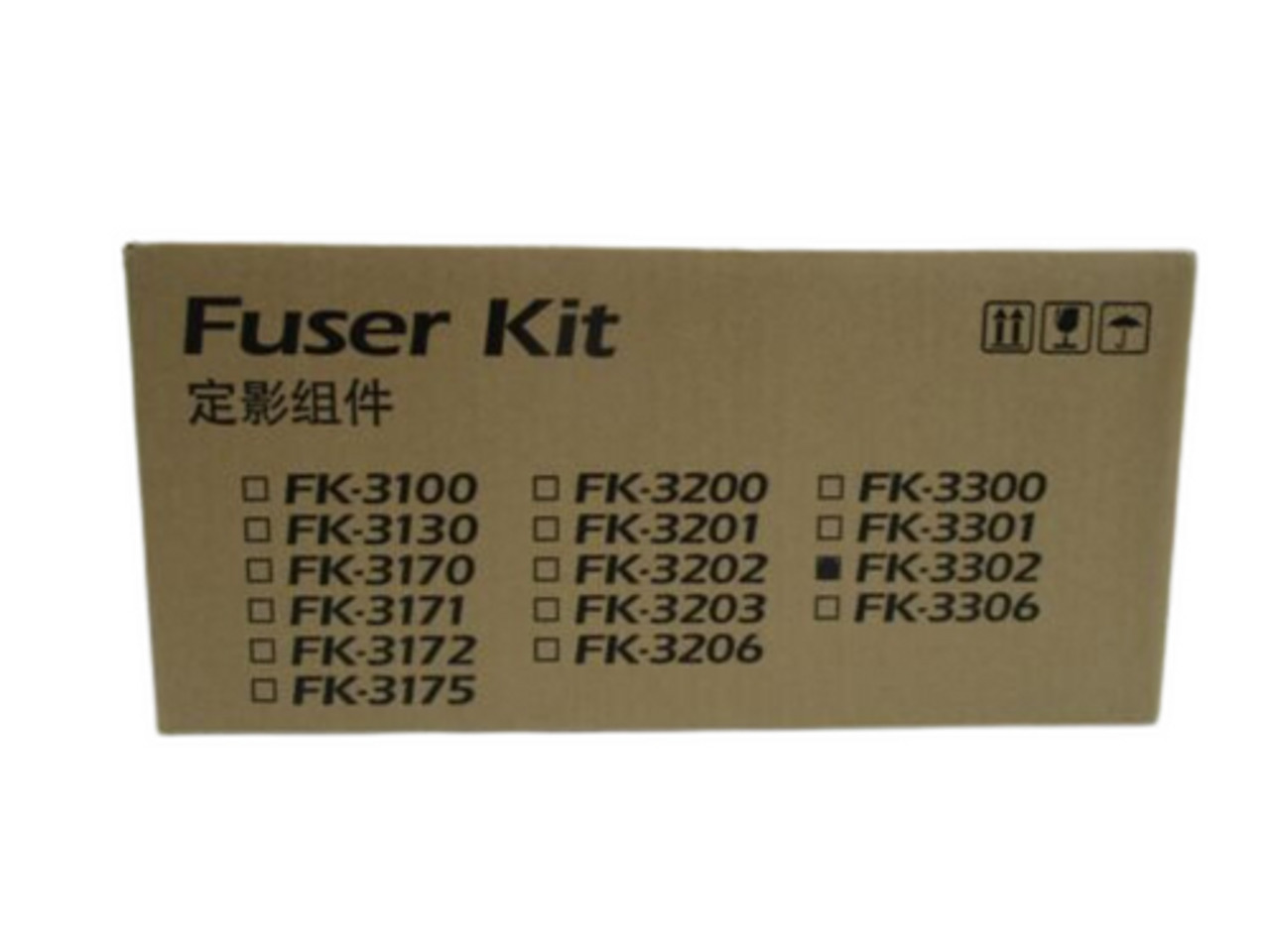 Genuine Kyocera FK3302 (302TA93052/302TA93051) Fuser Unit - NEW SEALED