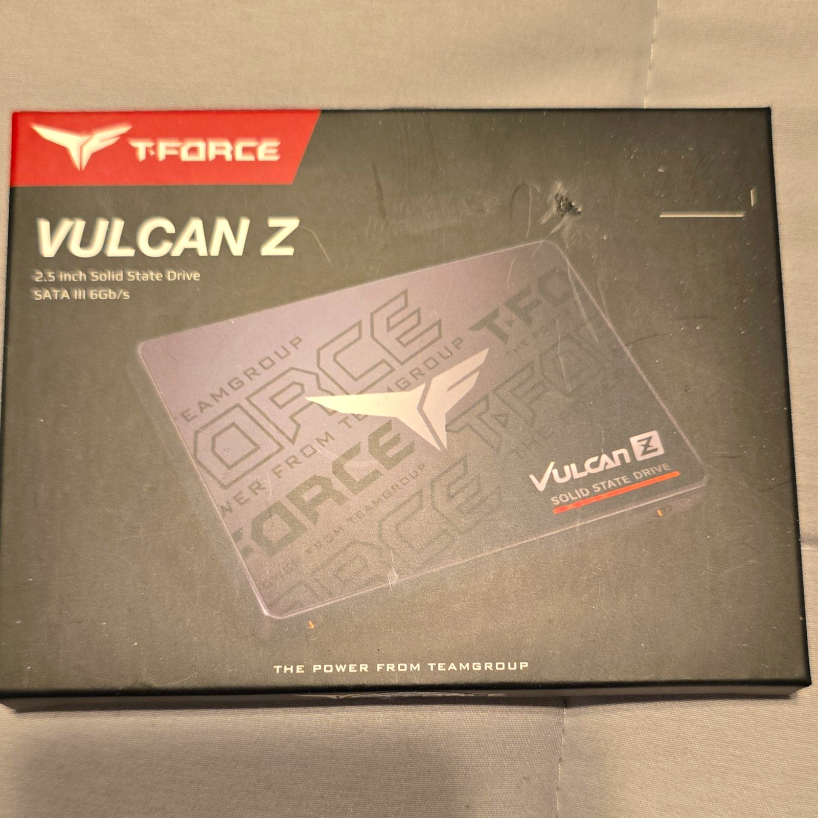 TEAMGROUP T-FORCE VULCAN Z 480GB 2.5" SATA III Internal SSD 3D NAND Black