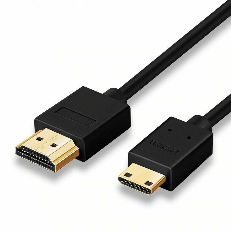 Mini HD to HD Lead Cable Gold TVs Sky HD PS4 Xbox One v1.4 UHD 1M HDMIcable US