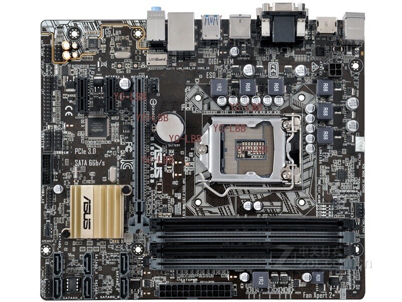 For ASUS B150M-A D3 motherboard LGA1151 DDR3 64G VGA+DVI+HDMI M-ATX Tested OK