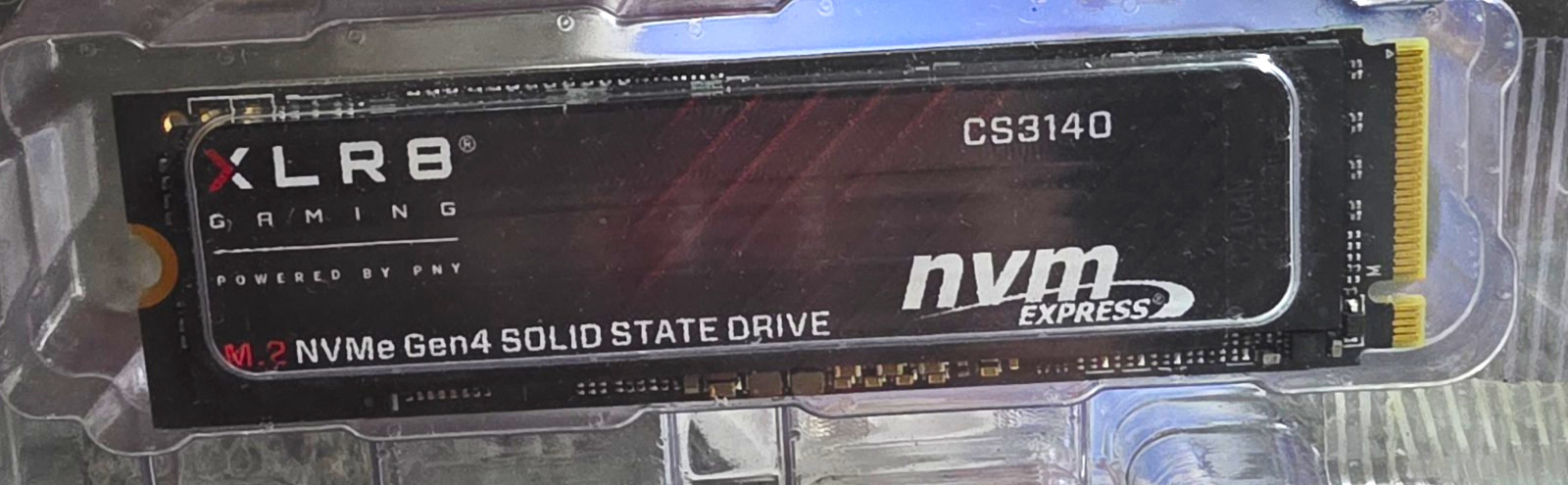 PNY XLR8 CS3140 M.2 NVMe Gen4 Internal SSD Solid State Drive Black