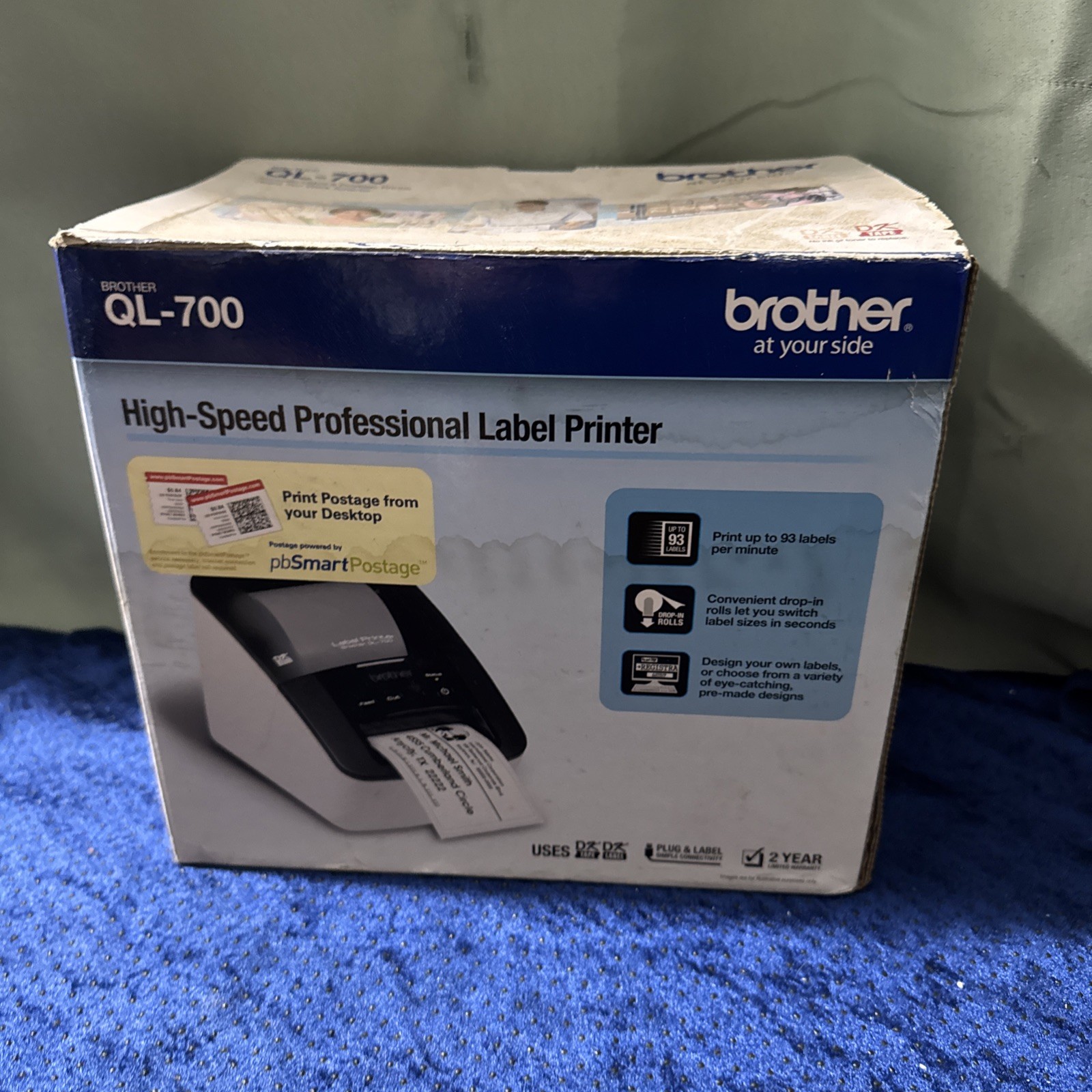 Brother QL-700 ~ High-Speed Professional Thermal Label Printer ~ Brand New