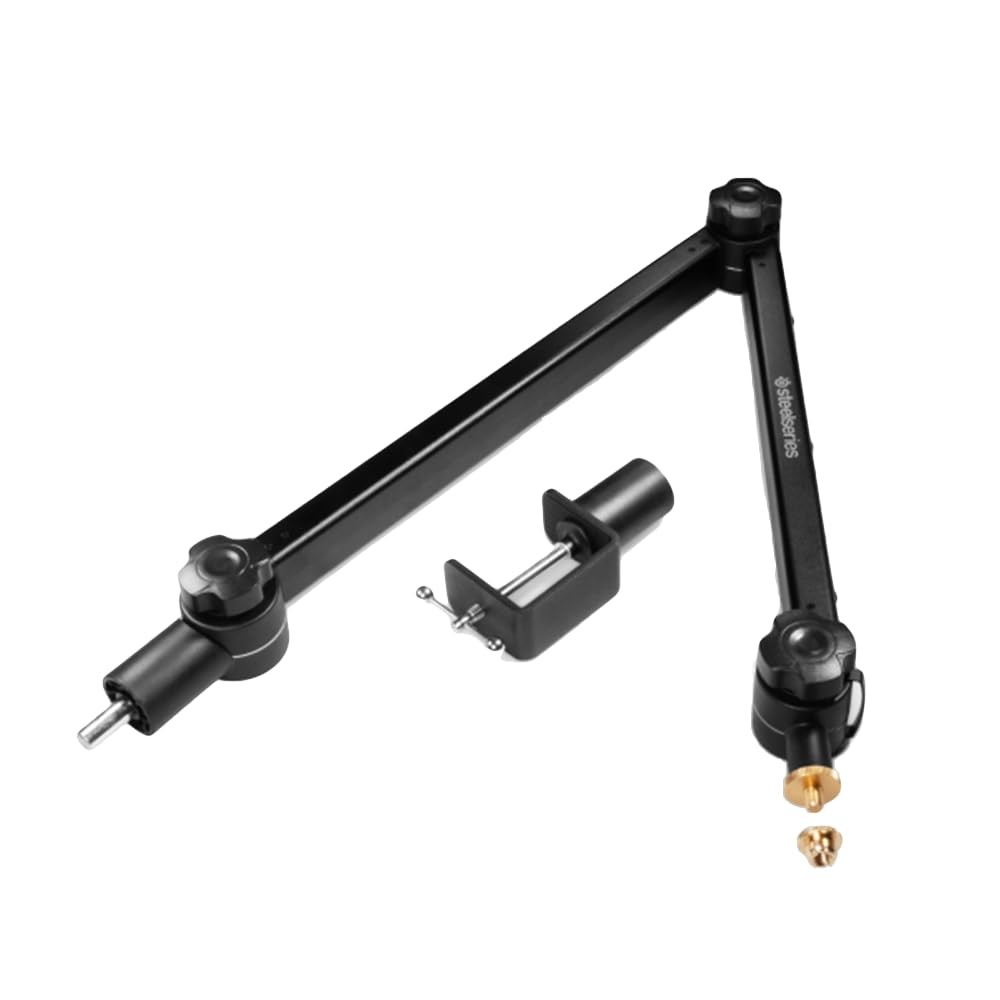 Gaming Streaming Podcasting Mic Boom Arm Alias Pro Microphone Desk Stand Mount