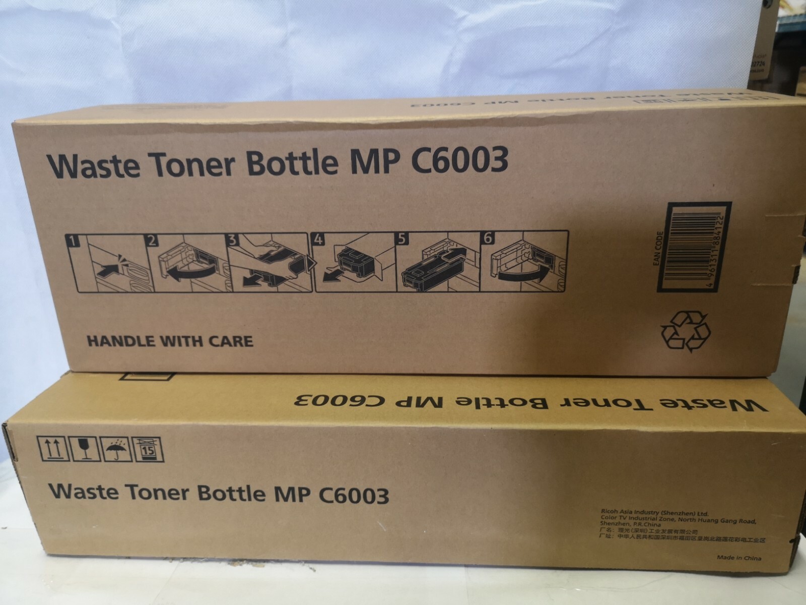 Original Ricoh 416890 Waste Toner Cartridge For Pm C6003 (2 pcs)