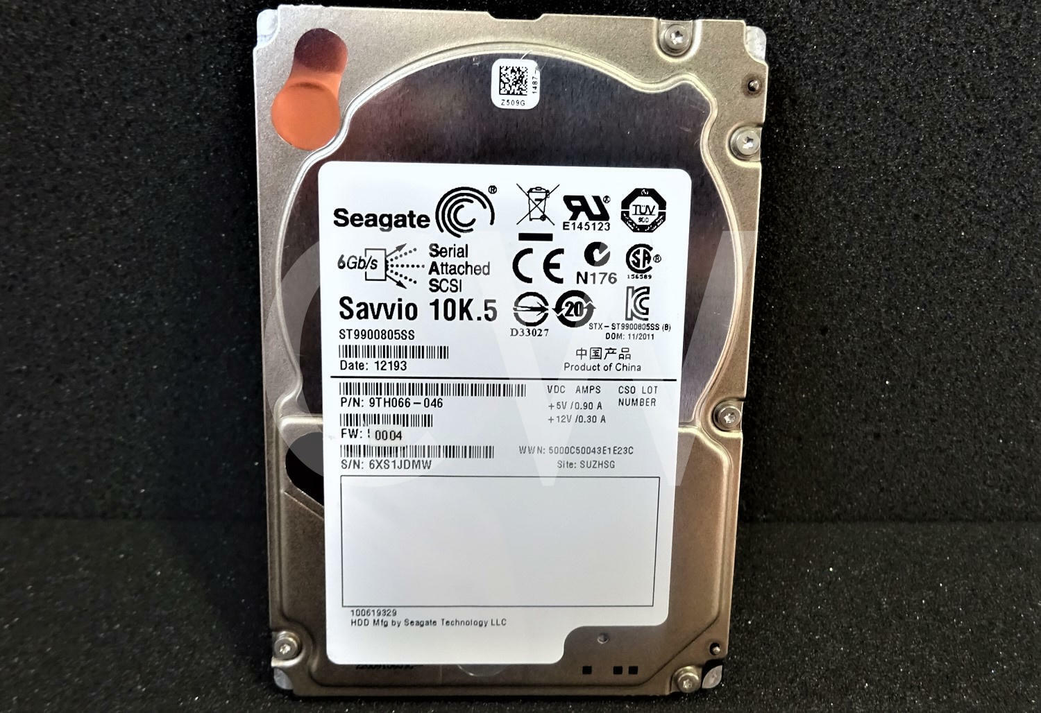 ST9900805SS Seagate 9TH066 900GB 10K RPM 6Gb/s 2.5"SAS HDD Hard Drive
