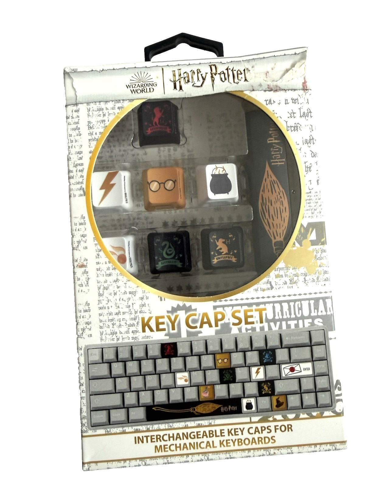 Harry Potter Wizarding World Keycap Set Complete Mechanical Keyboard w Box
