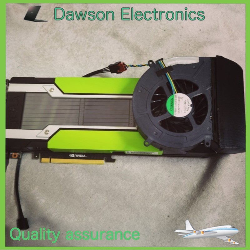 New Nvidia Tesla U-shaped Blower Fan Kit for Tesla M40 P40 P100 V100