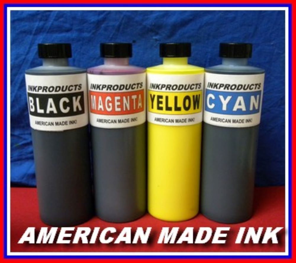 4 -250 ML Bottle Color Ink Pack For Primera LX1000 and LX2000 PIGMENT Cartridges
