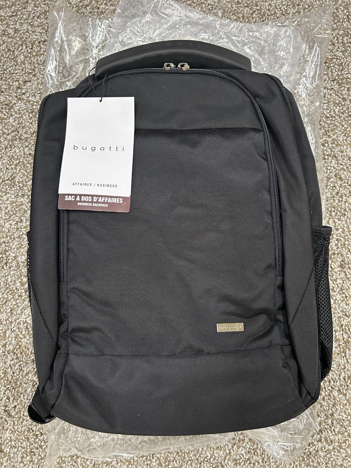 Bugatti Carrying Case Backpack for 15.6" Laptop Black (bkp106bk)