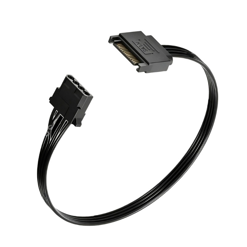 4Pin to 15Pin Power Converter Adapter Cable Power 15P to 4P Converter Cable