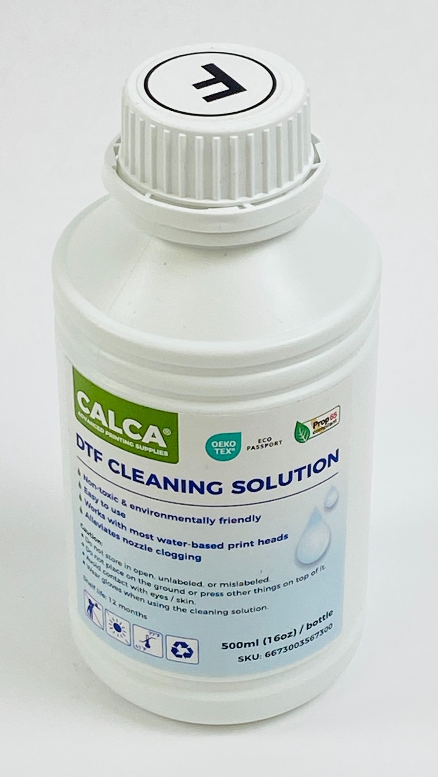 CALCA DTF Cleaning Solution for Water-Based Epson Printheads 16 oz