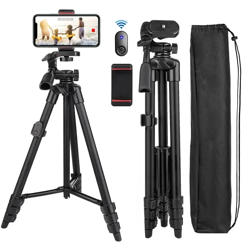 Extendable Tripod Stand Remote Selfie Stick Camera Phone Video Photography New