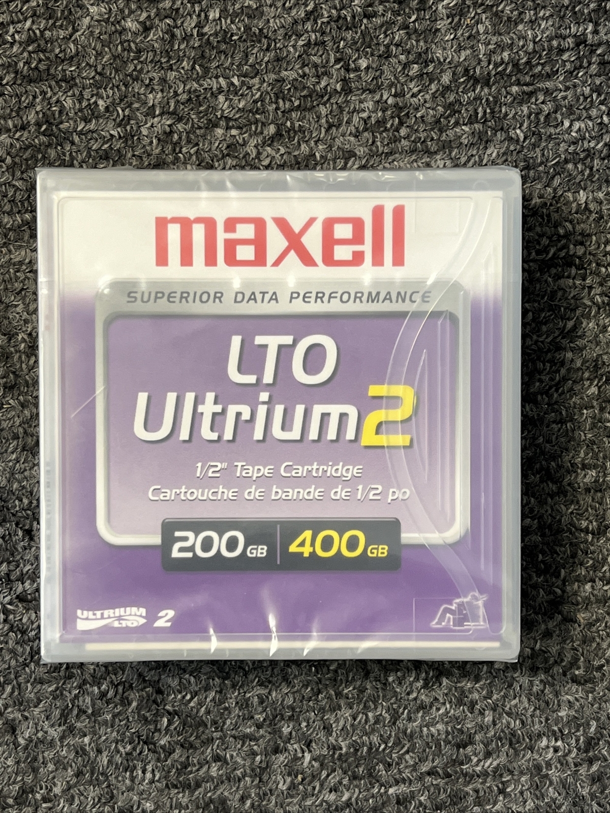 Lot of 5 NEW Maxell LTO Ultrium 2 (1/2") Tape Cartridges 400GB