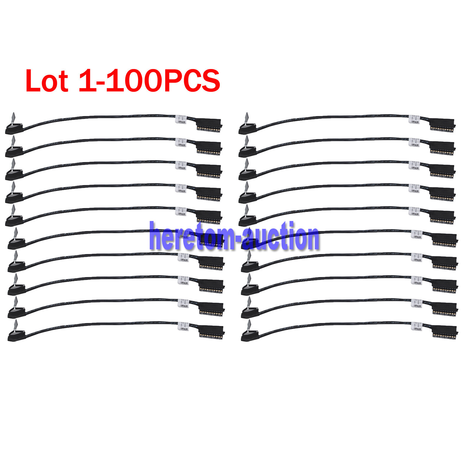 Lot For Dell Latitude 7400 E7400 7300 EDC40 DC02003AW00 Battery Cable 0VVFNX