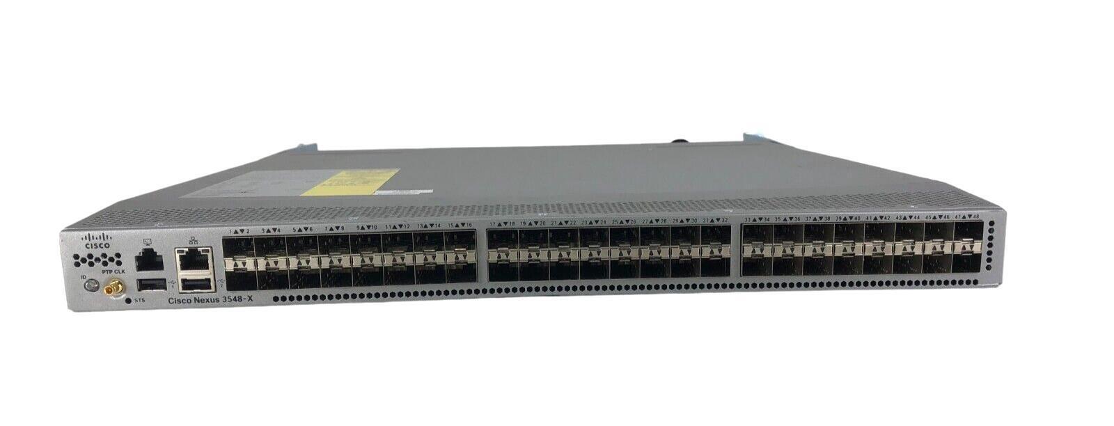 Cisco Nexus 3548-X 48 SFP+ Ports Enhanced Ethernet Switch N3K-C3548P-10GX