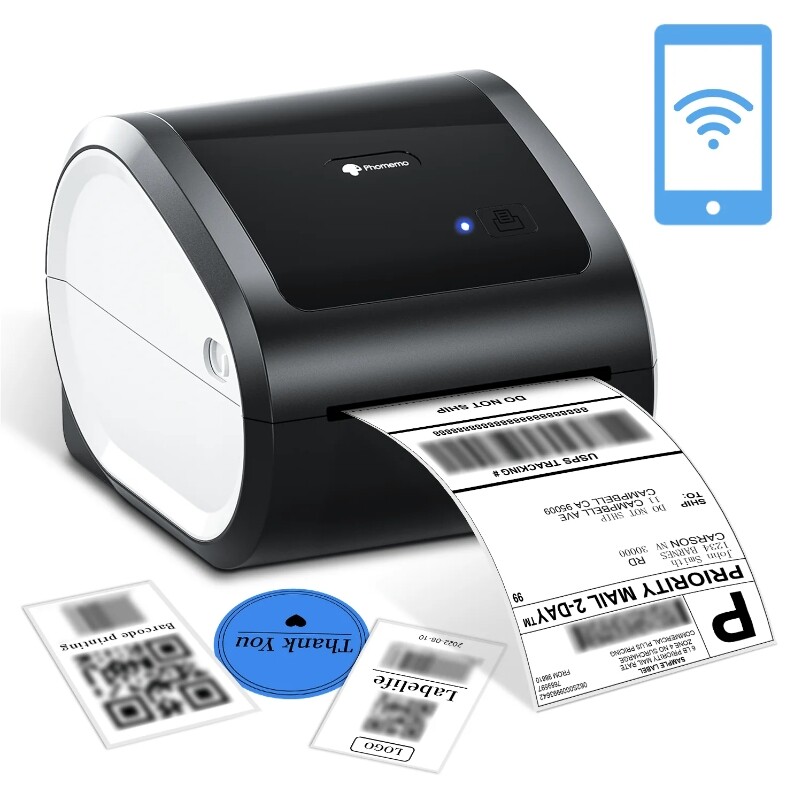 Phomemo 4x6 Shipping Label Printer Thermal Bluetooth Label Printer for USPS LOT