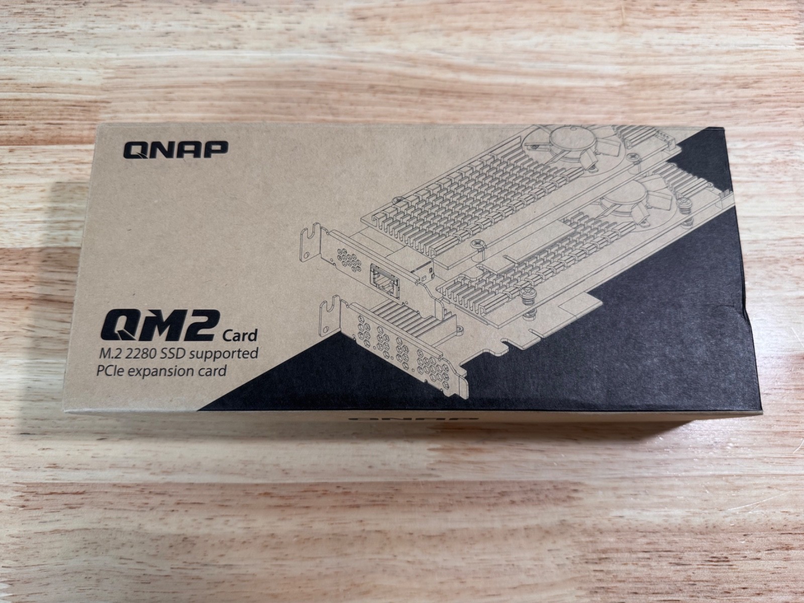 QNAP QM2-4P-384 Quad M.2 PCIe NVMe SSD Expansion Card