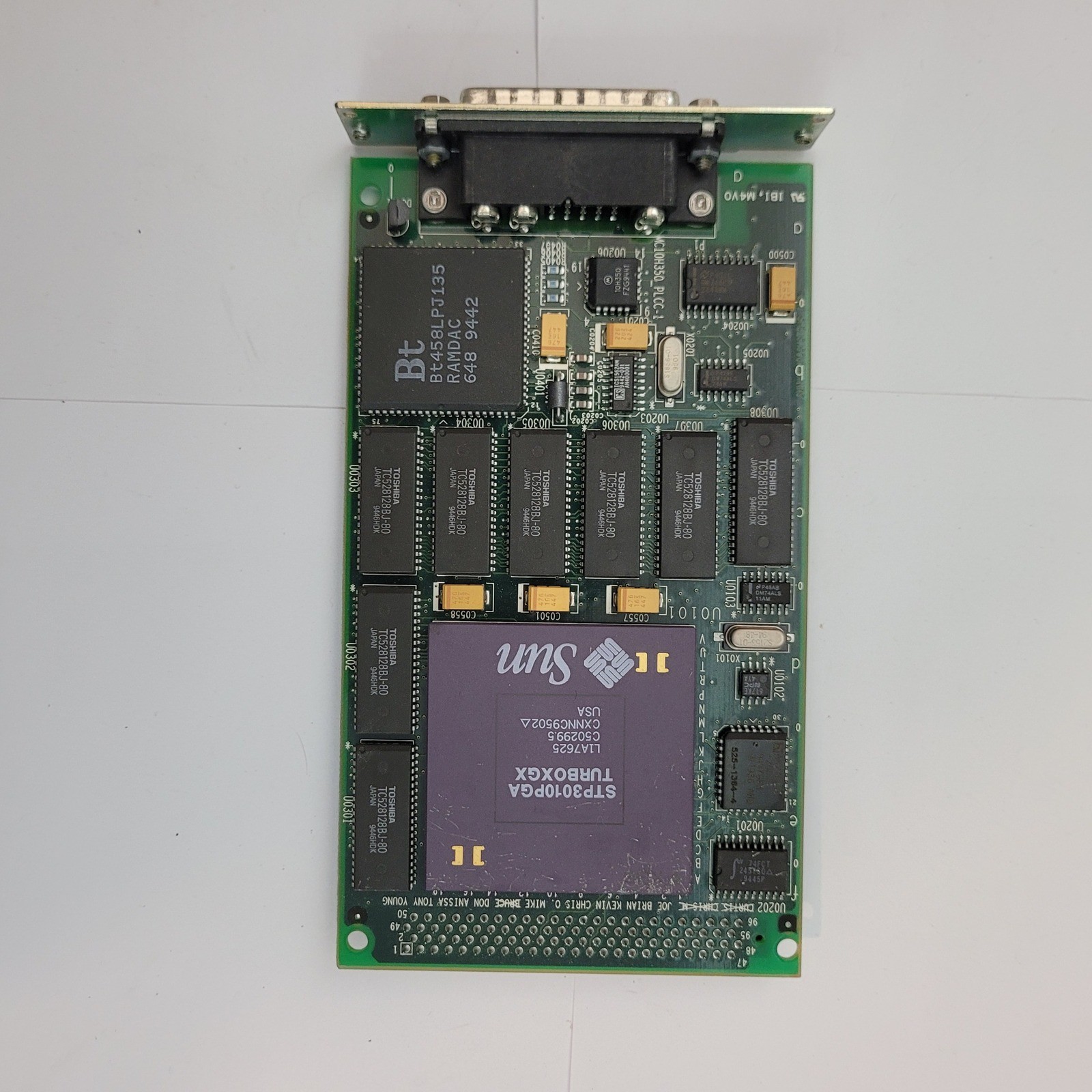 Sun Microsystems TurboGX SBus Frame Buffer Graphics Card STP3010PGA 501-2325