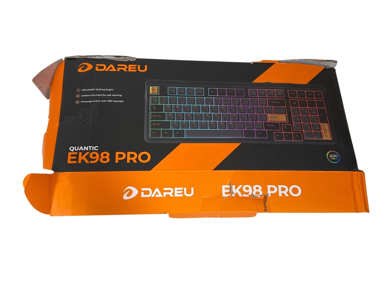 Dareu EK98 Pro Sakura-Themed Mechanical Keyboard RGB Backlight PBT Keycaps 