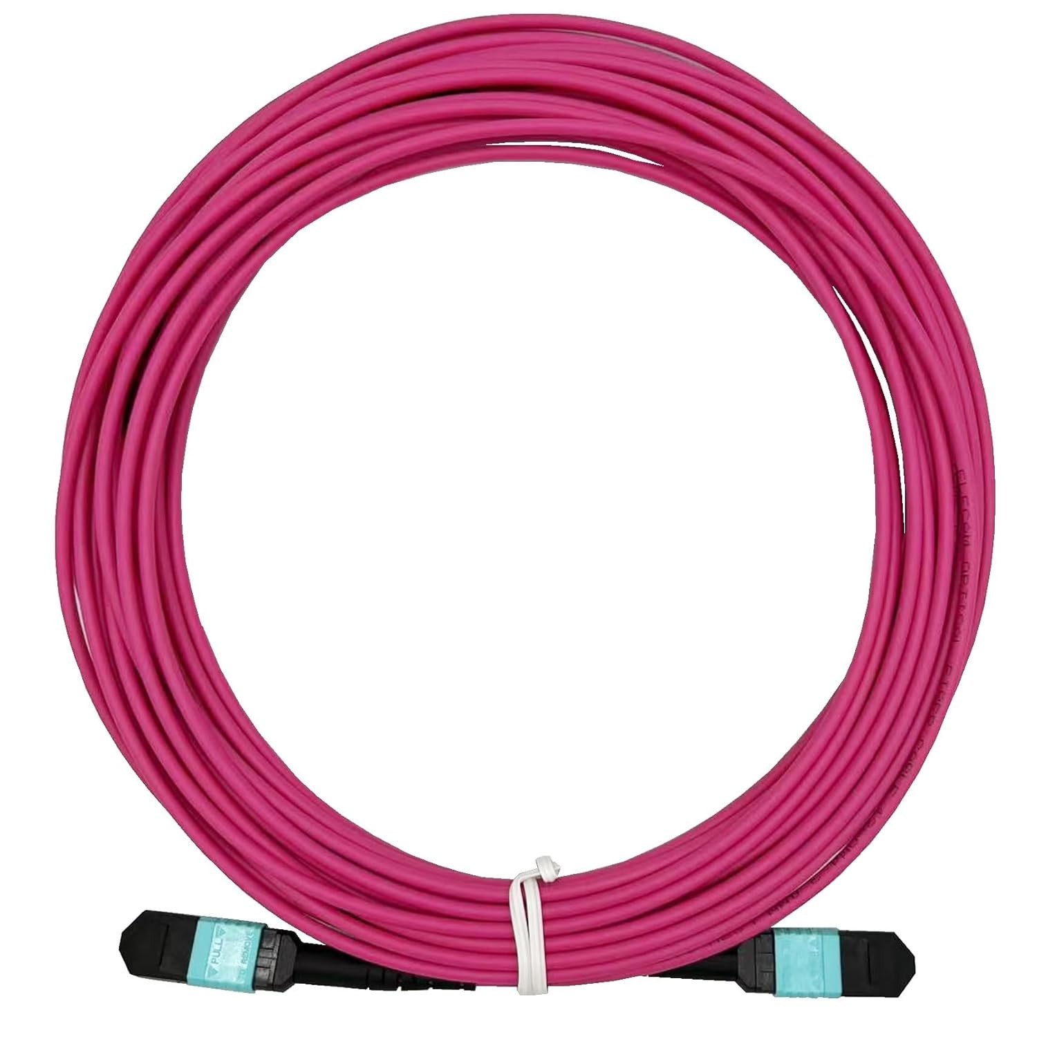 Elfcam 25m/82ft Fiber Optic Cable MPO Female to MPO Female, 12 Fibres Multimode