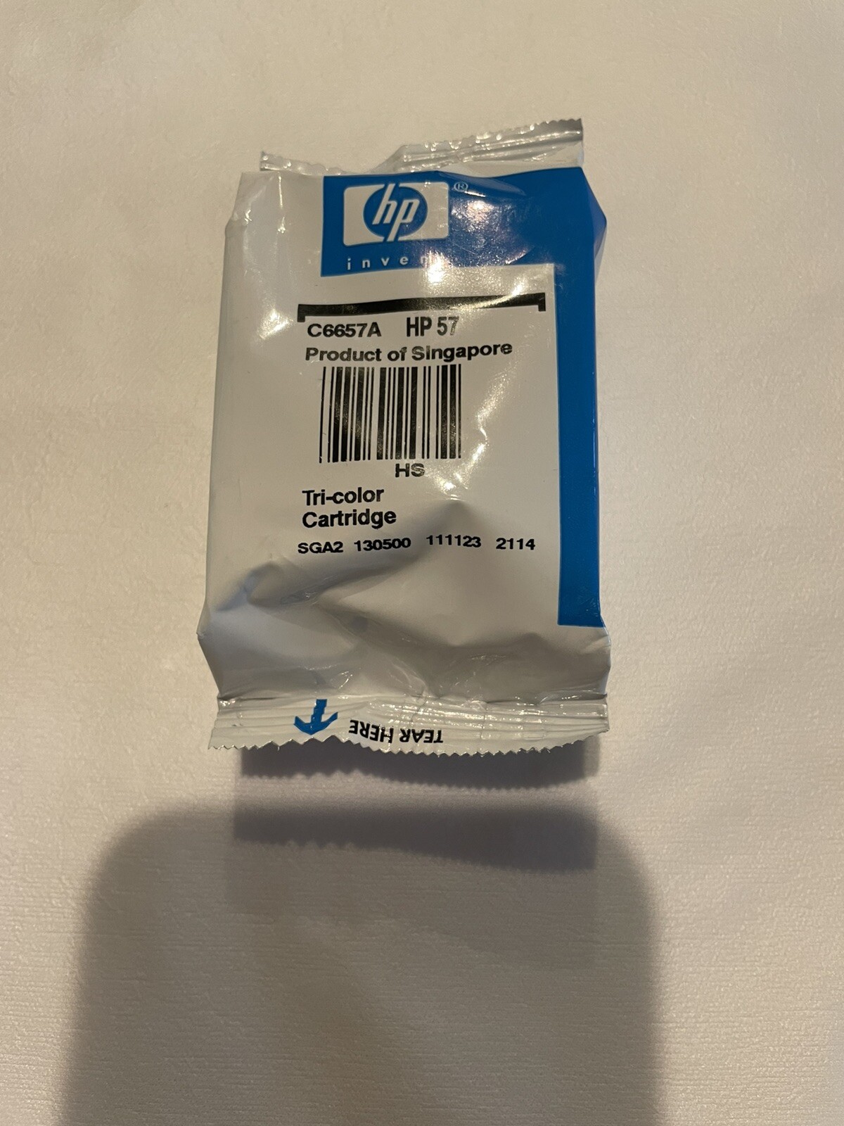 NEW Unopened Genuine HP 57  Tri-Color Ink Cartridge No Date