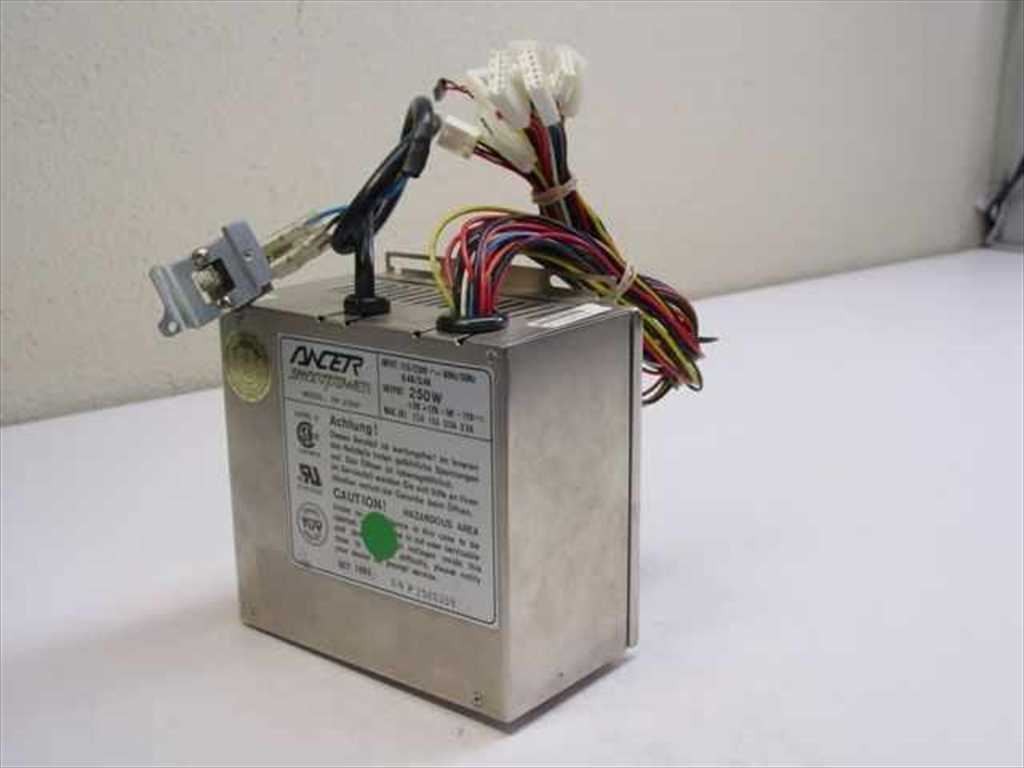 Ancer Smartpower PP-250V 250W Vintage AT Power Supply 115/230V For Parts
