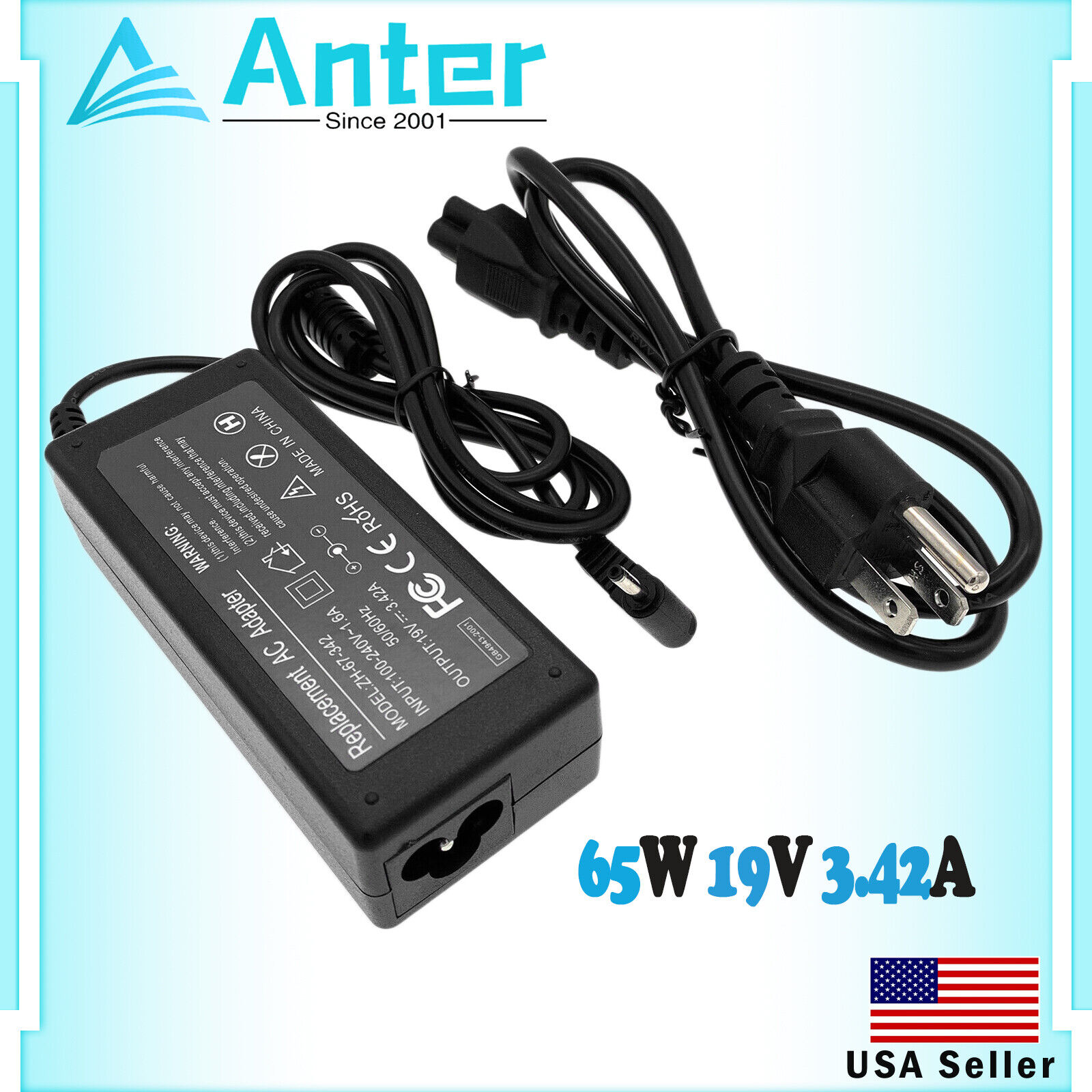 For Acer Aspire 3 A315-23 A315-35 A314-22 A315-22 Charger Adapter Power Supply