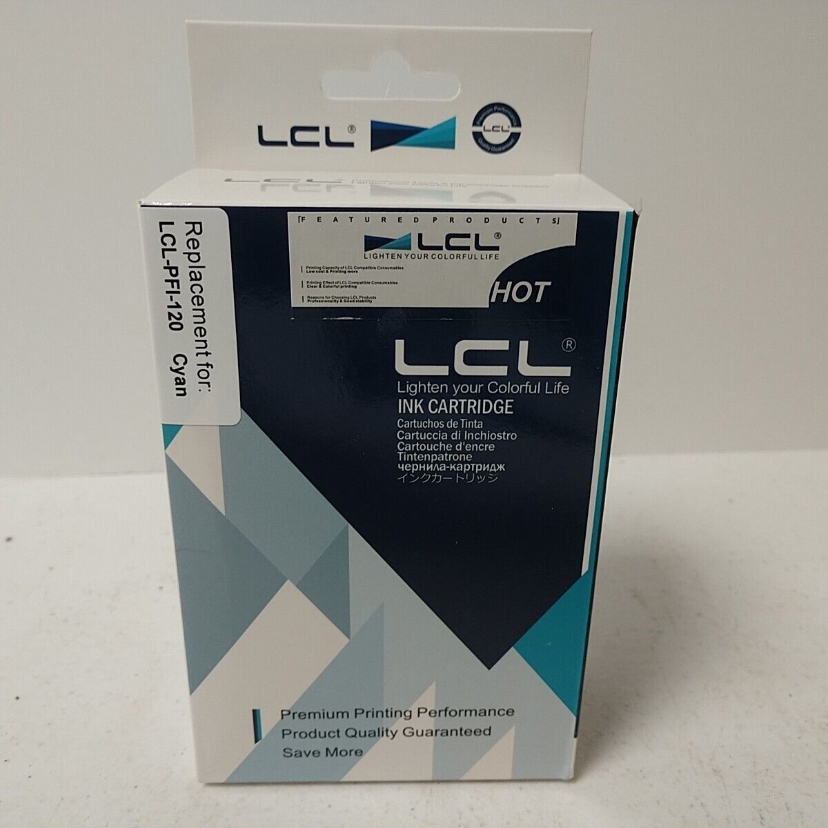 LCL PFI-120 Ink Cartridge Cyan