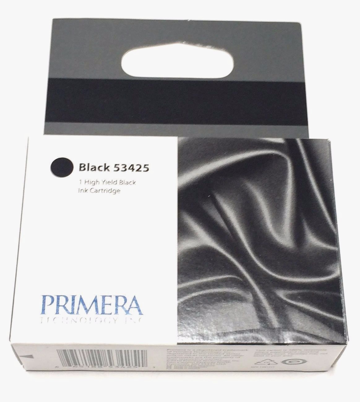 New Primera 53425 High-Yield Black Ink Cartridge for LX900 Color Label Printer